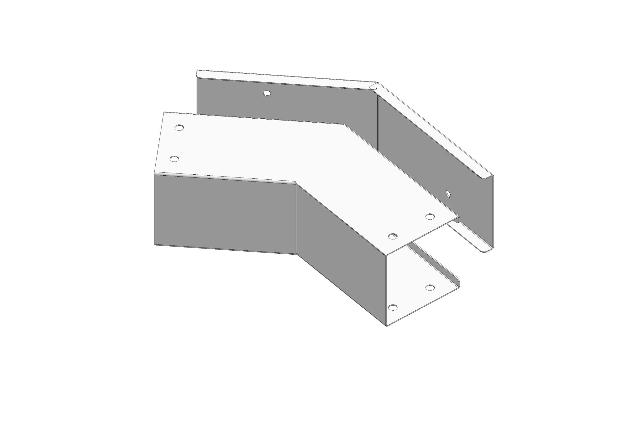 Biegewinkel-Deckel außen