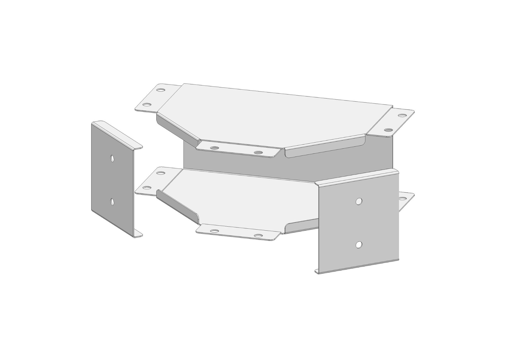 T-Stück-Deckel innen